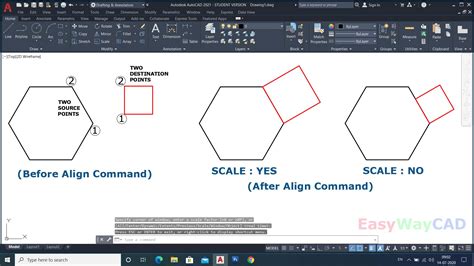 align command in autocad|align two objects in autocad.